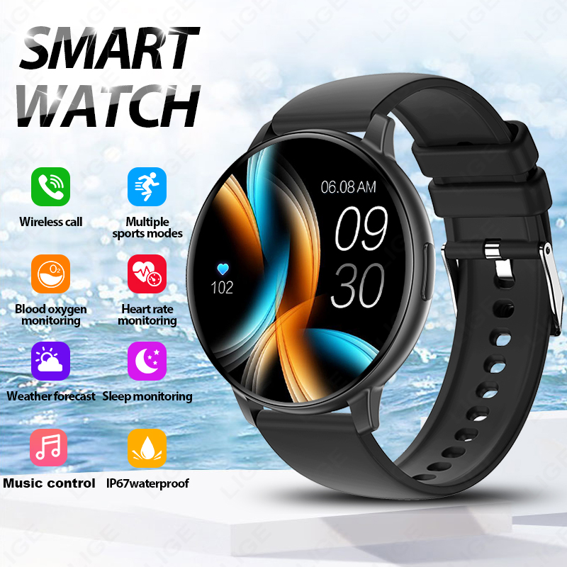 Nuevo Reloj Inteligente LIGE d - Watches Ladies Smartwatch reseña y precio