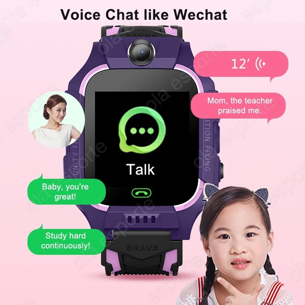 Reloj Inteligente Q12 para Niñ - Smartwatch Digital Watches For Kid Girl reseña y precio