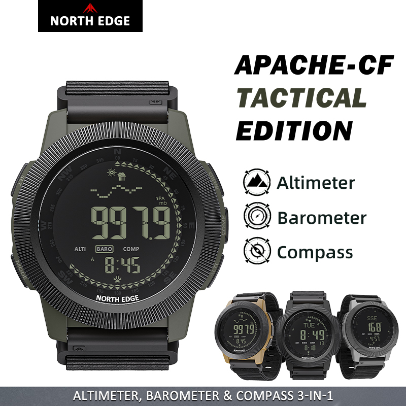 Reloj digital para hombre NORT - Altimeter Compass Watch reseña y precio