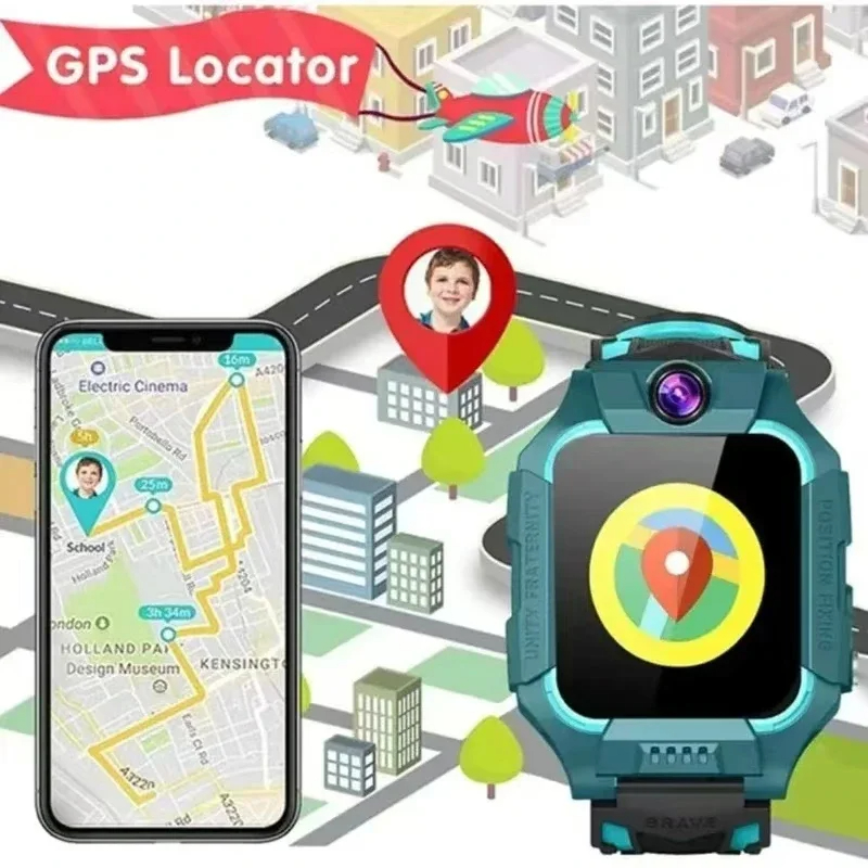 Reloj Inteligente Lenovo 5G pa - Smartwatch Watches For Kids With Gps reseña y precio