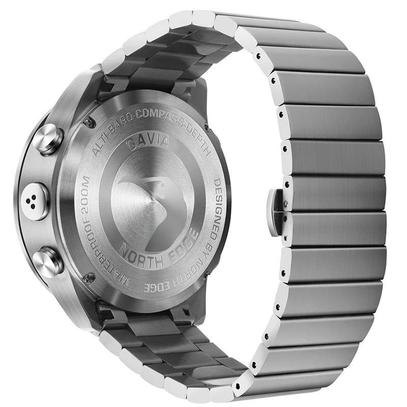 NORTH EDGE GAVIA, reloj de buc - Altimeter Compass Watch reseña y precio