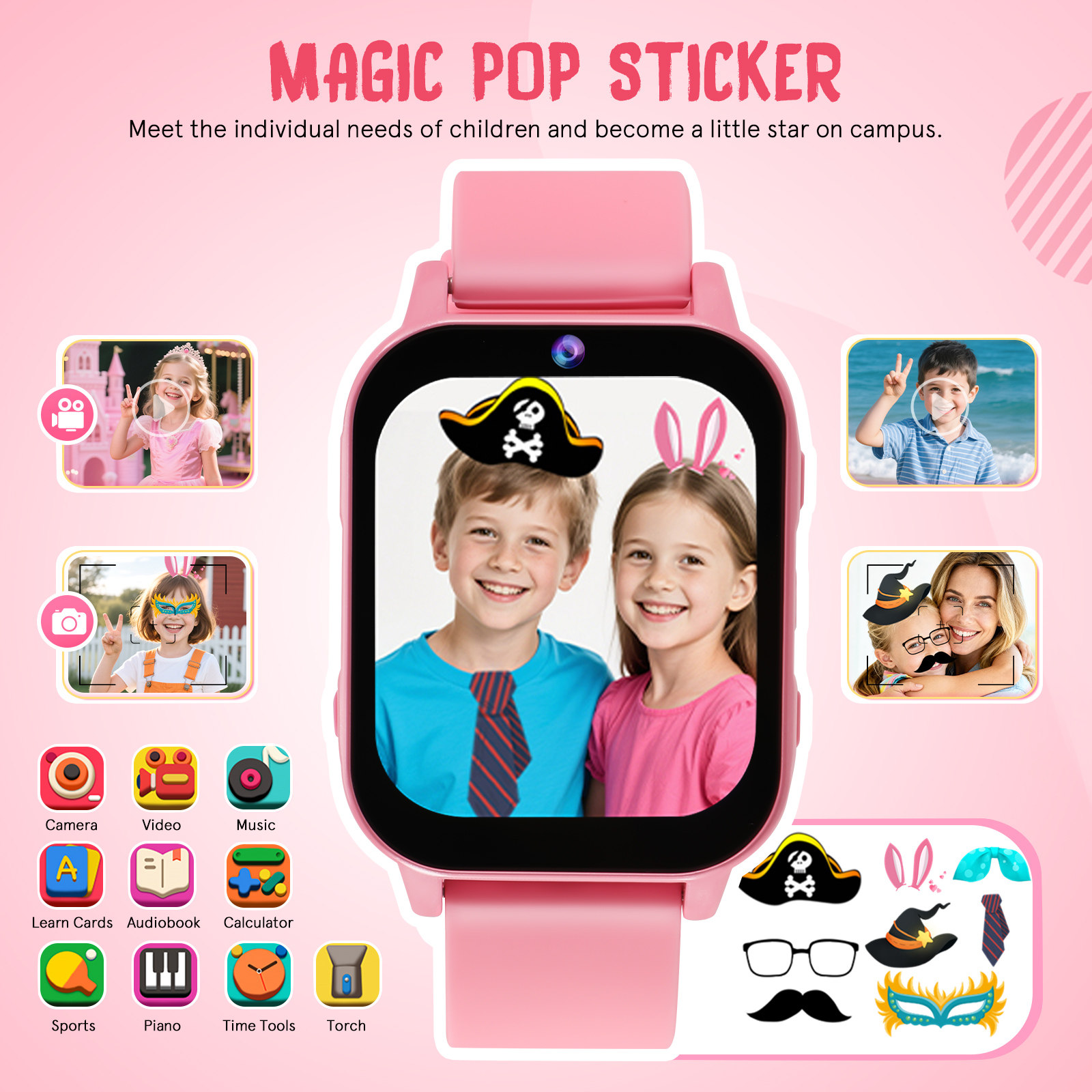 Reloj inteligente para niños,  - Smartwatch Watches For Kids reseña y precio