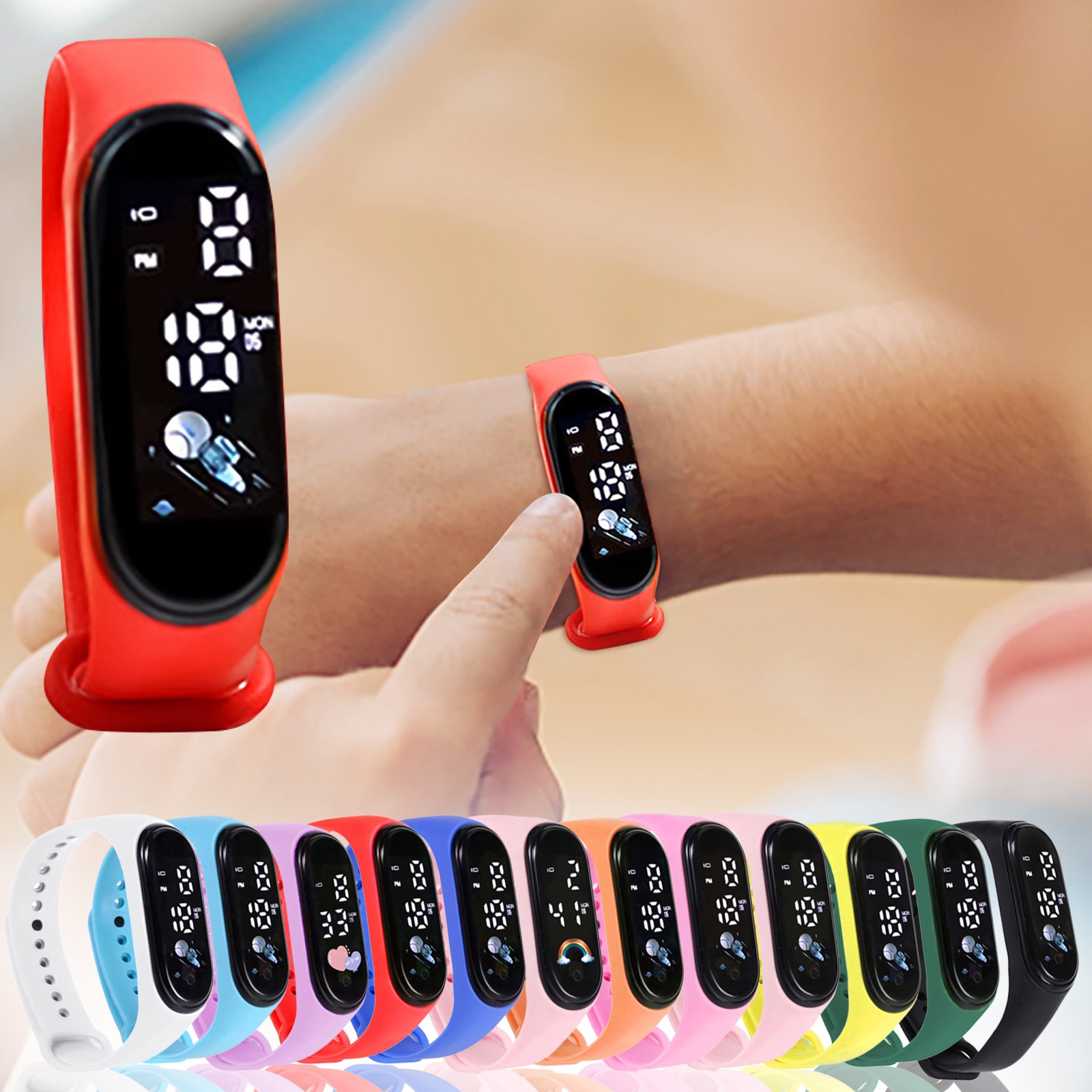 Reloj inteligente Kawaii para  - Smartwatch Digital Watches For Kid Girl reseña y precio