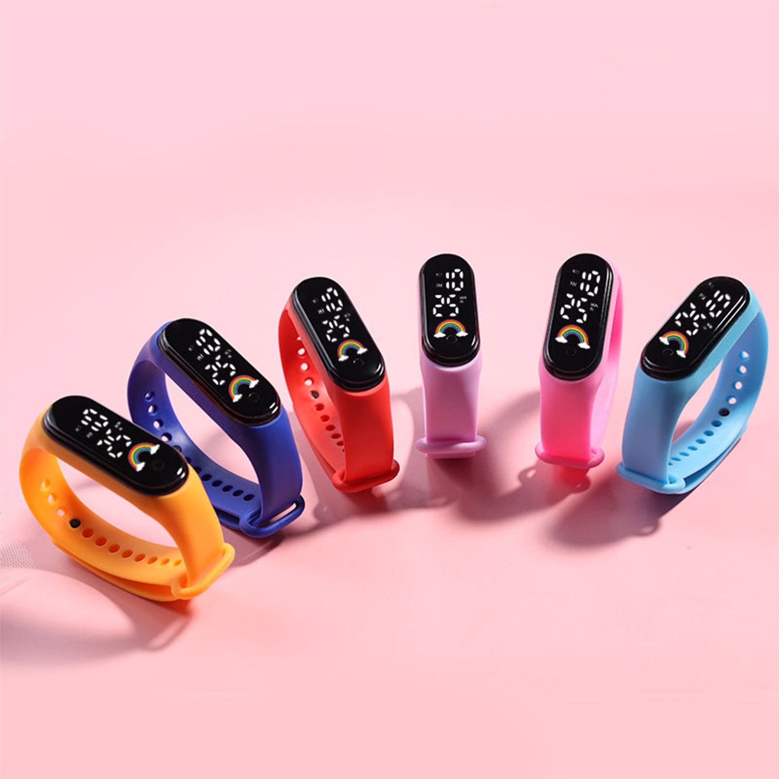 Reloj inteligente Multicolor p - Smartwatch Digital Watches For Kid Girl reseña y precio