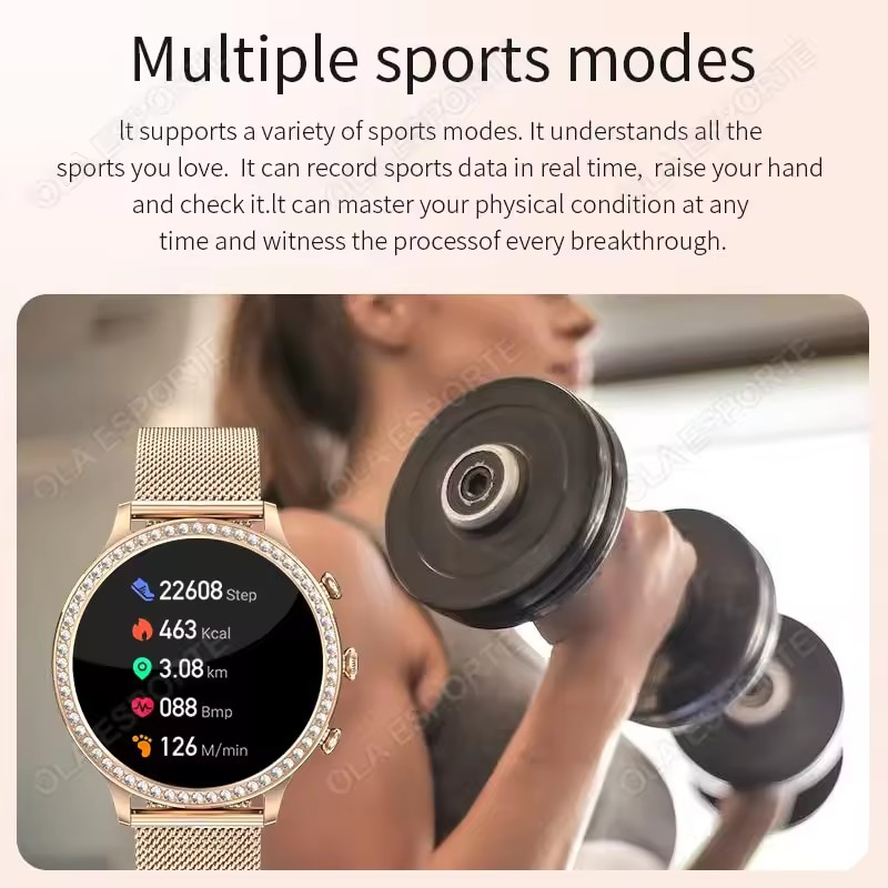 Elegante reloj inteligente par - Smartwatch Watches Price reseña y precio